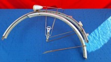 ANCIEN GARDE BOUE ALU AVANT  ARRIERE 700 PHARE FEU BICYCLE  VELO CYCLE OLD BIKE 
