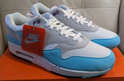 Nike Air Max 1 OG Anniversary Aqua 908374-105 Size 13 DS OG All