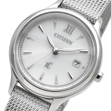 CITIZEN xC mizu collection EW2631-55A Eco-Drive Solar Watch Silver 28mm Women's