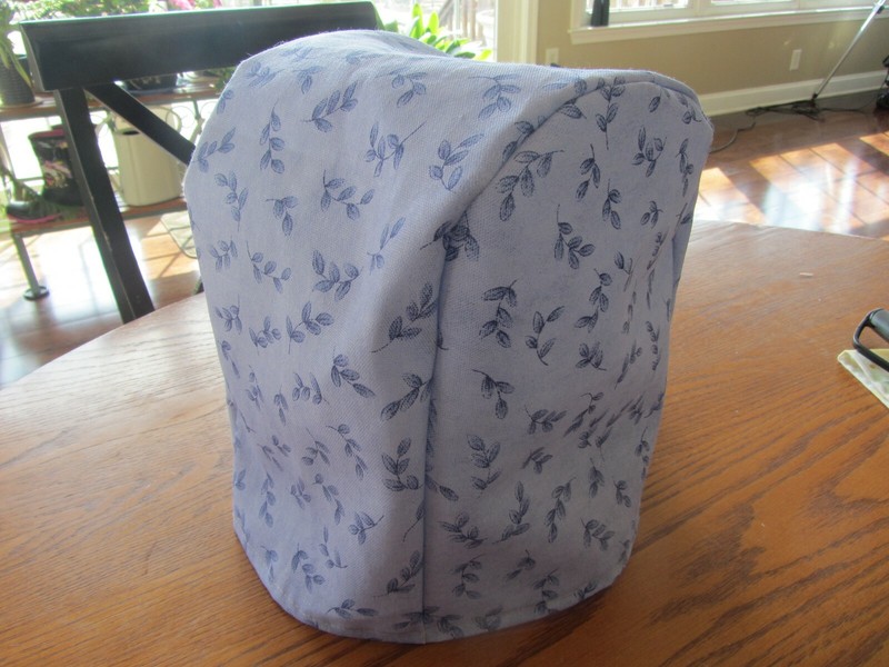 Pfaltzgraff Blue Summer Breeze Appliance DUST Cover Can Opener or Juicer LASTONE