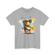 Bee T-Shirt | Save the Bees | Honeybee Tee | Watercolor cute bee superstar Shirt