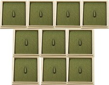 10 x Japanese Wood Boxes for Tsuba Sword Katana Ornaments - Display or Storage