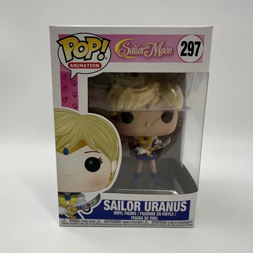 Funko Pop Sailor Uranus #297 – Sailor Moon – Vinyl Figure – New w/ Box Wear