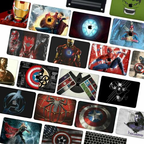 Avengers Pattern Matte Rubberized Hard Case Cover For Macbook AIR/PRO 13"14"16" - Picture 1 of 41