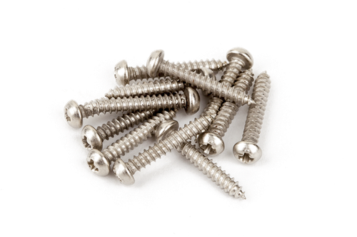 OEM Fender 62 Vintage Stratocaster STRING TREE MOUNTING SCREWS Strat 12-Pack - Picture 1 of 4