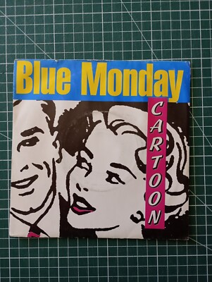 AR021 45T Blue Monday Cartoon - Dietrich Grabowski Simons
