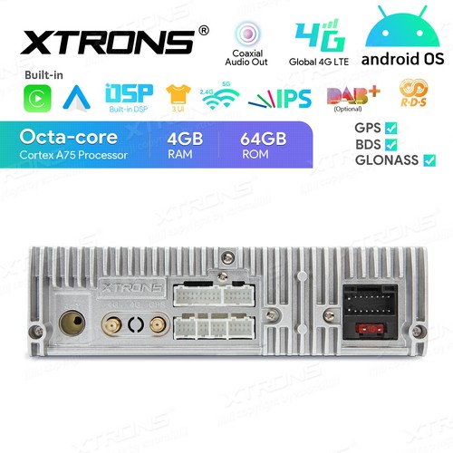 4G Android 14 Car Play Android Auto Car GPS Stereo Radio 64GB DSP For Fiat 500 - Picture 14 of 16