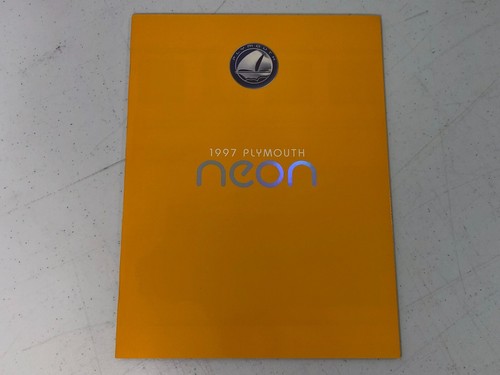 1997 PLYMOUTH NEON COUPE & SEDAN SALES BROCHURE CATALOG IN EXCELLENT CONDITION