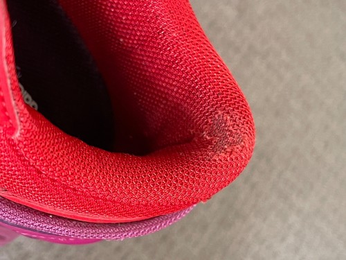 adidas raf simons ozweego red and purple in size UK 6 - Picture 3 of 7