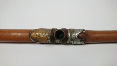 Large Antique Chinese Bamboo Pipe, circa 1890 - Picture 18 of 24