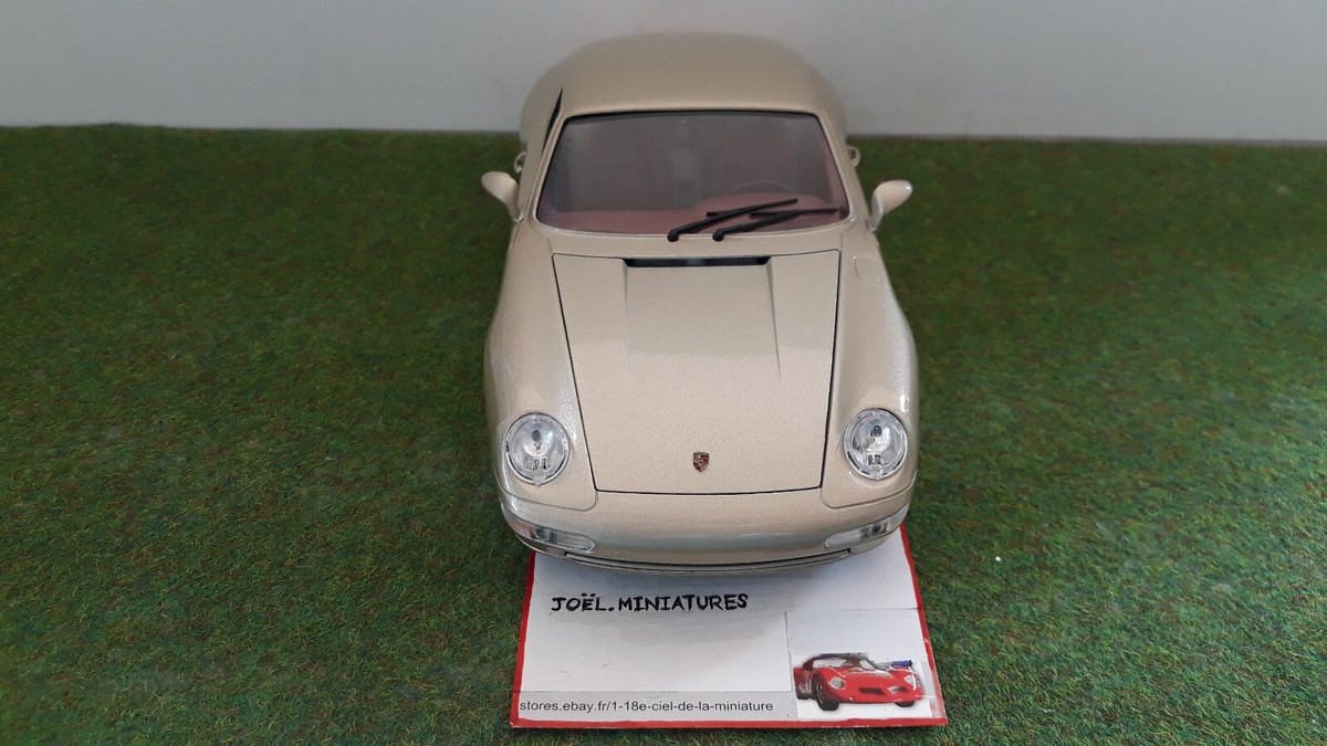 Porsche 911 993 Carrera Gris Argent 1/18 Bburago – Miniature De Collection