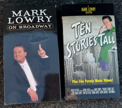 Bill & Gloria Gaither Gospel Series - Mark Lowry (Comedy) - VHS Lot of 2