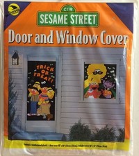 Sesame Street Door cover And Window Cover Halloween New decoration