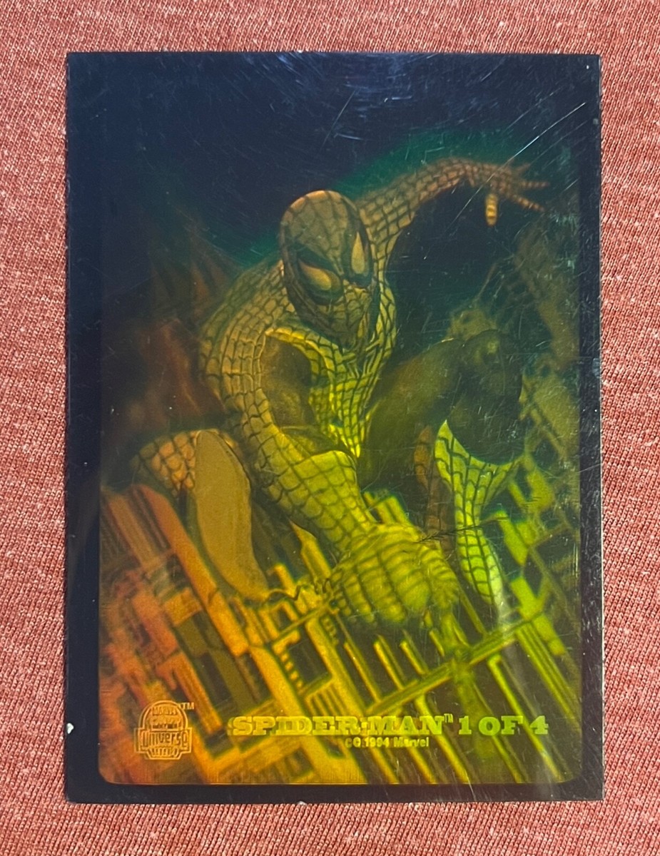spider man 1994 first edition hologram card The Amazing Spider-Man 1st Spider-Man #2 PSA 9 MINT on Fanatics Collect 1994 Fleer Amazing Spider-Man Checklist,