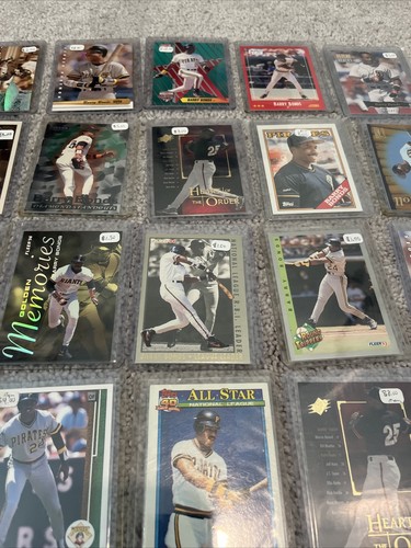35 Inserti carte Barry Bonds San Francisco Giants Home Run King ottimo lotto #4 - Foto 6 di 10