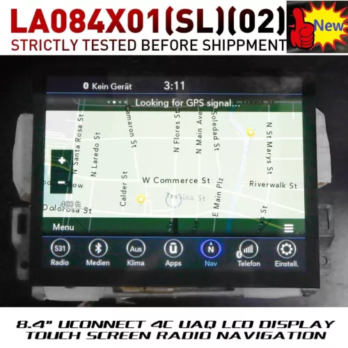 REPLACEMENT 8.4" 17-23 UCONNECT 4C UAQ LCD DISPALY TOUCH SCREEN RADIO NAVIGATION - Picture 6 of 15