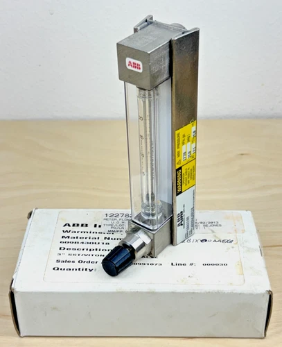 ABB 10A6100 Flow Meter,  0-20 SCFH, FP-1/4-20-P3