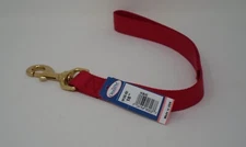 1 INCH WIDE 18 INCHES LONG RED SINGLE PLY NYLON TRAFFIC LEAD