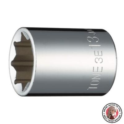 NEU TONE 3E-13 3/8 Antrieb 8 Punkt metrisch 13 mm Buchse