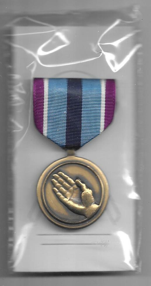 U.S. HUMANITARIAN SERVICE MEDAL IN BOX -1994 CONTRACT (USM 1195)