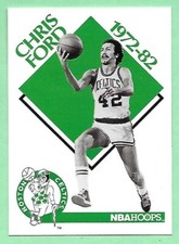 1990-91 NBA Hoops Basketball Chris Ford #347 Boston Celtics👍