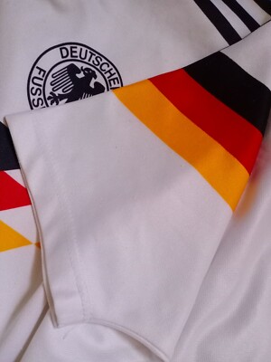 WEST GERMANY WORLD CUP 1990 ADIDAS HOME VINTAGE FOOTBALL TRIKOT