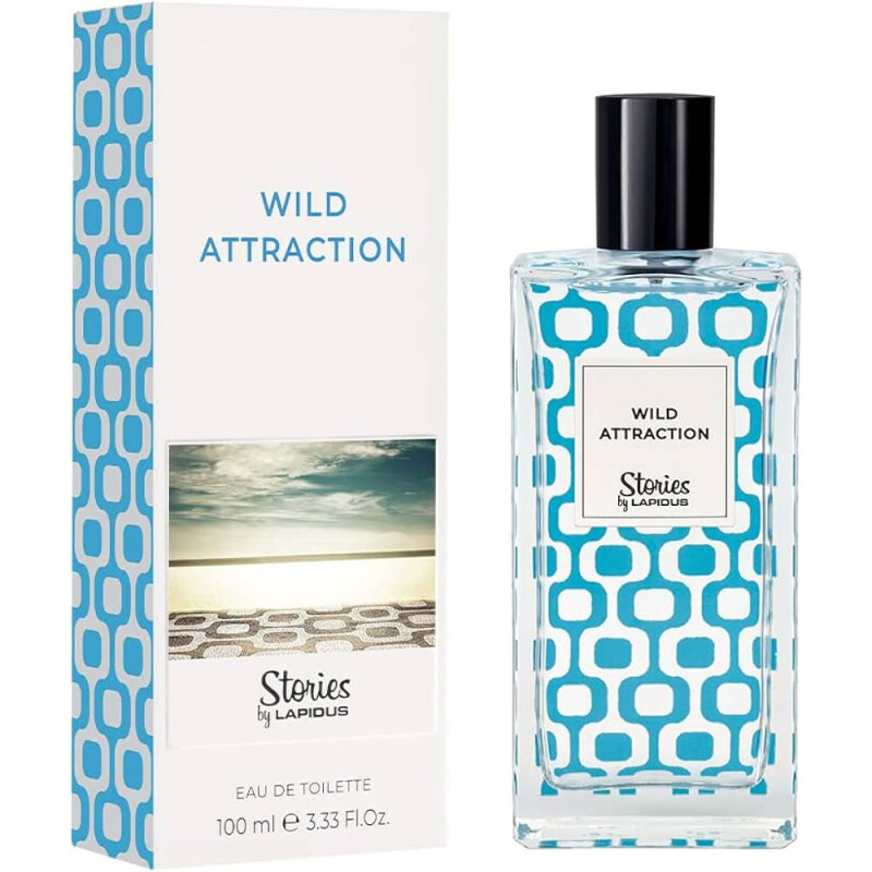 Ted Lapidus Wild Attraction Eau de Toilette pour homme flacon neuf de 100 ml
