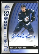 20 Autographs #146 Tucker Poolman (AU, RC) SP ROOKIES