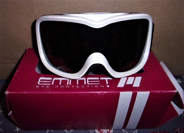 Masque de ski blanc sans buée pour snowboarder et skieur adulte