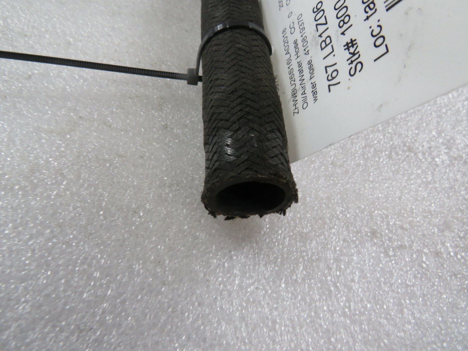 Lamborghini Murcielago, Auxiliary Water Pump Hose, P/N 410819370