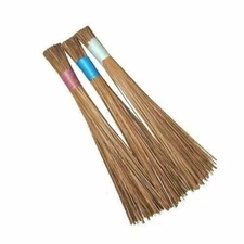 100% Ceylon Natural Coconut Leaf Grass Broom Stick Dried Cleaning Natural