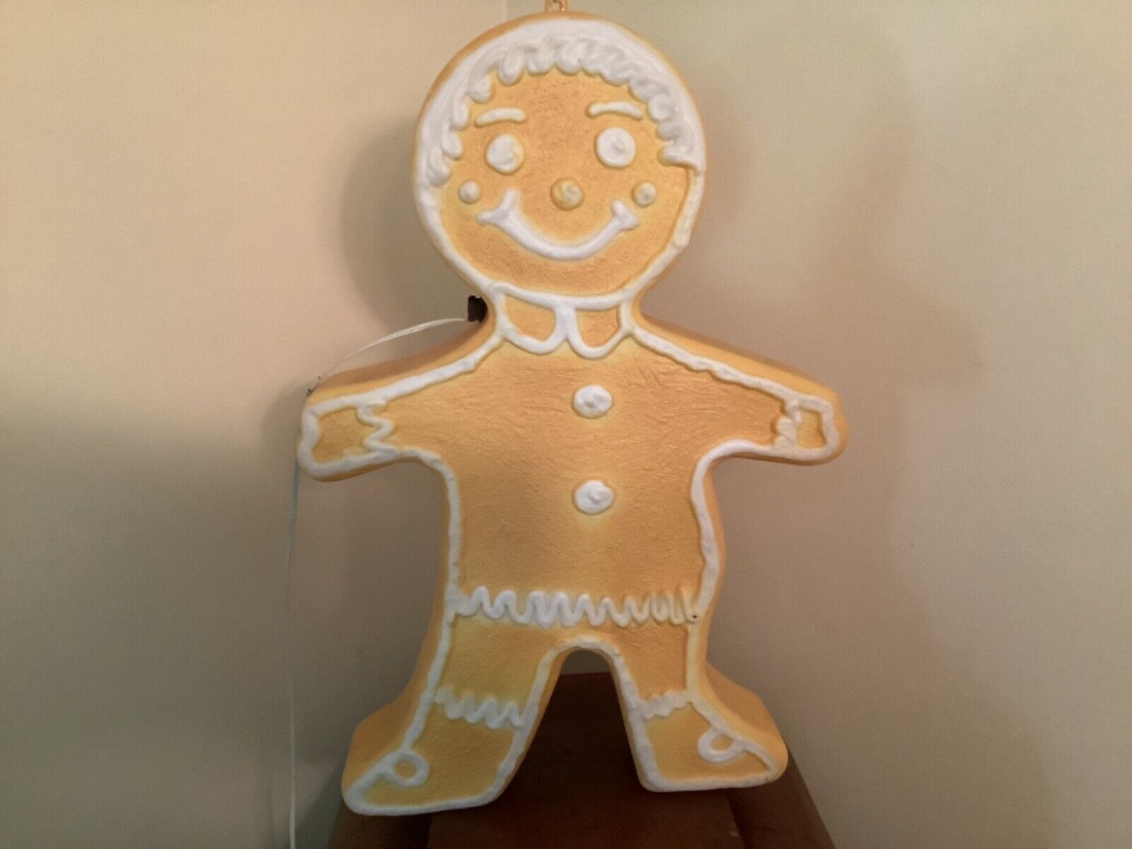 Union Products Vintage Gingerbread Man Blow Mold 24