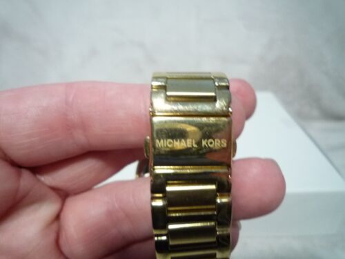 MICHAEL KORS DAMEN SKYLAR CHAMPAGNER ZIFFERBLATT GOLDFARBEN DAMEN UHR MK5867 - Bild 3 von 5