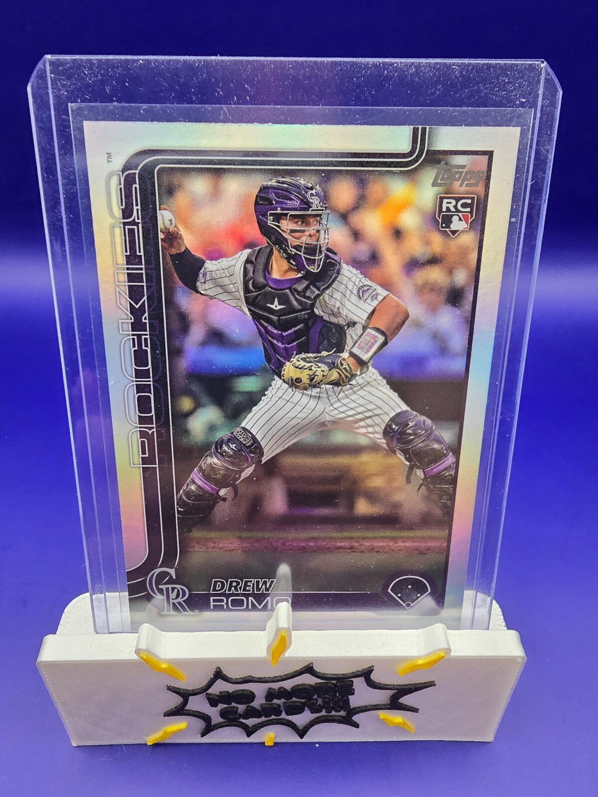 2025 Topps Series 1 - Drew Romo #296 Rainbow Foilboard (RC)