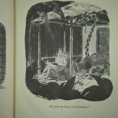 ADDAMS, Chas; Drawn and Quartered. 1943 First Edition - Foto 6 di 7