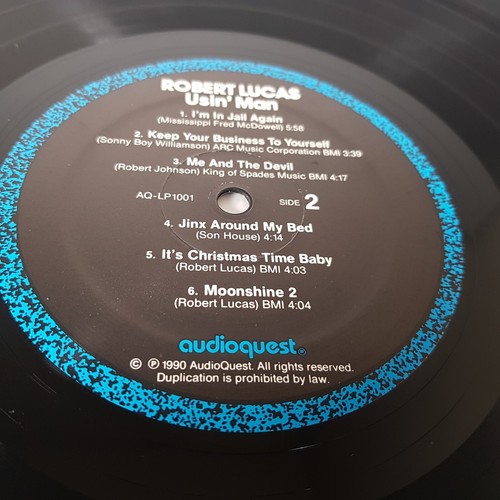 Robert Lucas - Usin' Man Blues - Vinyl-LP US 1. Druck 1990 EX+ - Bild 10 von 12