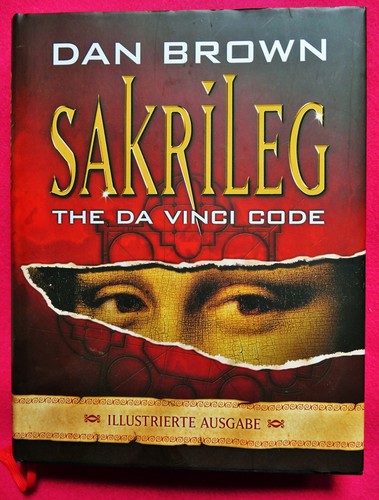 SAKRILEG The Da Vinci Code_von Dan Brown_illustrierte gebundene Ausgabe_Mythos_