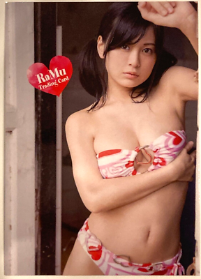 RaMu First Trading Card Japan gravure costume Bikini JAPANESE RG12