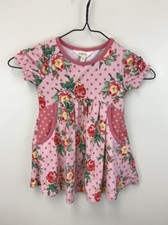 Matilda Jane 2 Brilliant Daydream Pretty In Pink Dress Rose Floral Polka Dot