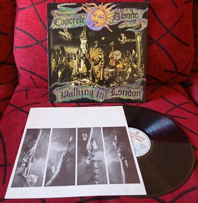 CONCRETE BLONDE ** Walking In London ** ORIGINAL 1992 SPAIN LP w