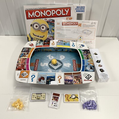Monopoly Despicable Me Edition lustiges Familien Brettspiel Minions vollständig