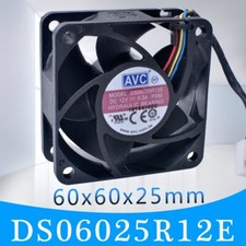 1PC 12V 0.20A 4PIN cooling fan DS06025R12E 60mm fan 6025 60x60x25mm