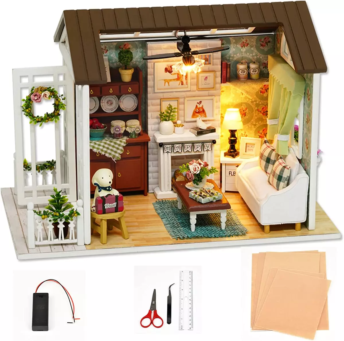 Dollhouse Miniatures & Dollhouse Kits