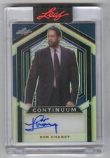 Don Chaney MC-167 Leaf Metal 2023 Continuum - Autograph Auto - SN: 13/14