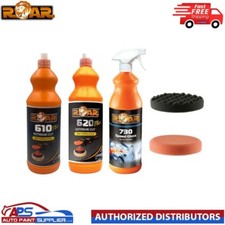 ROAR POLISHING STARTER KIT - WAX - COMPOUND - POLISH 730,610+,620, 610CF, 620PF