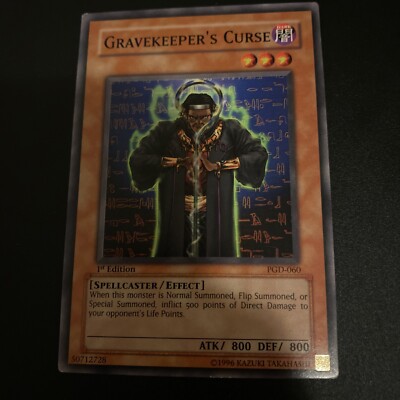Yu-Gi-Oh! TCG Gravekeeper's Curse Pharaonic Guardian PGD-060 1st Edition Common