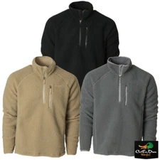 NEW BANDED CASUAL GEAR COPPER CANYON FLEECE 1/2 ZIP PULLOVER