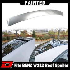 US Fit For Mercedes Benz W212 Roof Rear Spoiler Wing Painted #775 Silver