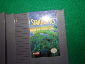 Star Tropics for Nintendo NES & Duck Hunt / Super Mario Brothers 2 Cartridge