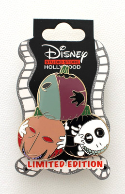 Disney Pin DSSH Lock Shock & Barrel Pumpkin Hands Nightmare Before Christmas